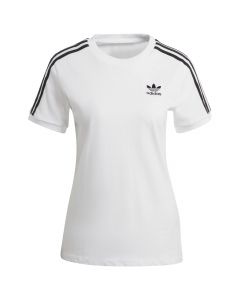 adidas 3 Stripes California T-Shirt GN2913 damskie t-shirty, Białe 001