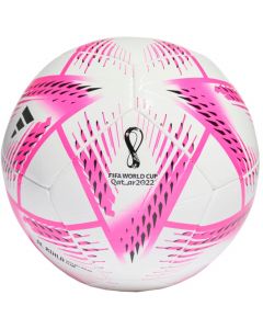 adidas Al Rihla Club Ball H57787 unisex piłki do piłki nożnej, Białe 001