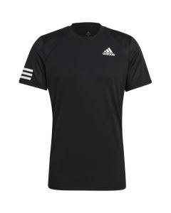 adidas Club Tennis 3-Stripes Tee GL5403 męskie t-shirty, Czarne 001