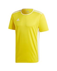 Adidas Entrada 18 JSY CD8390 męskie t-shirty, Żółte 001