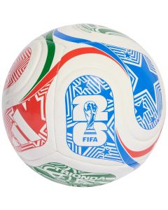adidas FIFA World Cup 26 Trionda Club Ball JD8028 unisex piłki do piłki nożnej, Białe 001