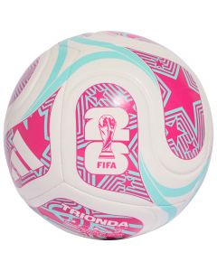 adidas FIFA World Cup 26 Trionda Club Ball JD8054 unisex piłki do piłki nożnej, Białe 001