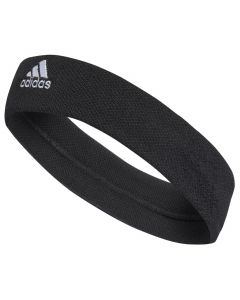 adidas Tennis Headband HD7327 unisex opaski na głowę, Czarne 001