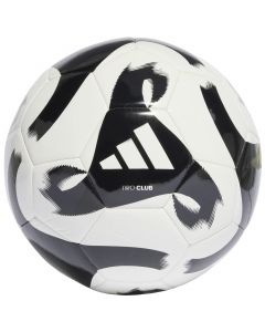 adidas Tiro Club Ball HT2430 unisex piłki do piłki nożnej, Białe 001