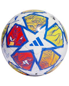 adidas UEFA Champions League FIFA Quality Pro Sala Ball IN9339 unisex piłki do piłki nożnej, Białe 001