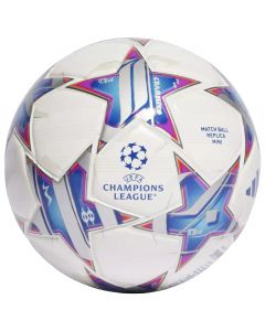 adidas UEFA Champions League Replica Match Mini Ball IA0944 unisex piłki do piłki nożnej, Białe 001