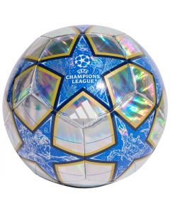 adidas UEFA Champions League Training Foil Ball JP1549 unisex piłki do piłki nożnej, Srebrne 001