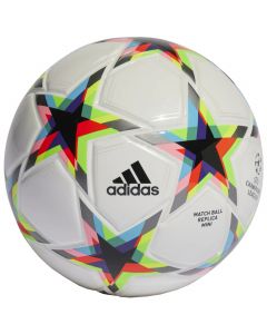 adidas UEFA Champions League Void Mini Ball HE3776 unisex piłki do piłki nożnej, Białe 001