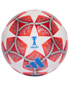 adidas UEFA Womens Champions League FIFA Quality Ball JW1326 damskie piłki do piłki nożnej, Czerwone 001