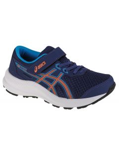 ASICS Contend 8 PS 1014A258-405 dla chłopca buty do biegania, Granatowe 001