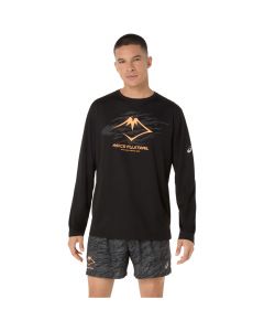 ASICS Fujitrail Logo LS Top 2011D391-001 damskie longsleevy, Czarne 001