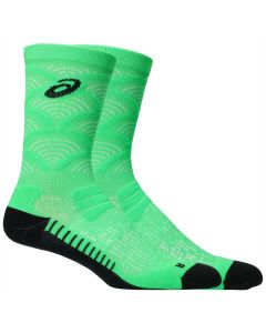 ASICS Performance Run Crew Sock 3013B283-300 unisex skarpetki, Zielone 001