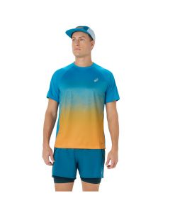 ASICS Road Fade SS Top 2011D512-400 męskie t-shirty, Niebieskie 001