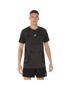 ASICS Road Seamless SS Top 2011D355-001 męskie t-shirty, Czarne 001
