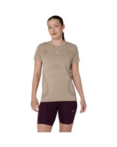 ASICS Road Seamless SS Top 2012D292-200 damskie t-shirty, Szare 001