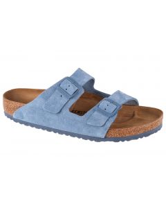 Birkenstock Arizona LEVE 1026729 unisex klapki, Niebieskie 001