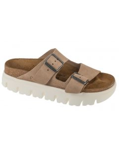 Birkenstock Arizona Papillio Chunky LEVE 1024950 damskie klapki, Beżowe 001