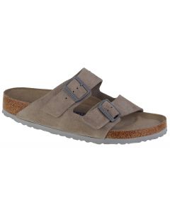 Birkenstock Arizona SFB VL  1020507 unisex klapki, Szare 001