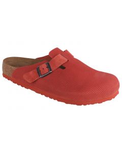 Birkenstock Boston 1025645 unisex klapki, Bordowe 001