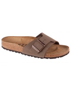 Birkenstock Catalina BFBC 1026510 damskie klapki, Brązowe 001