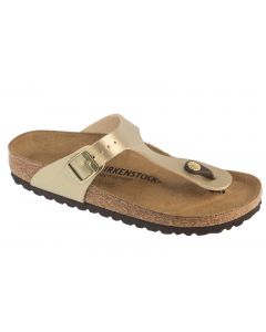 Birkenstock Gizeh BS 1016109 damskie japonki, Złote 001