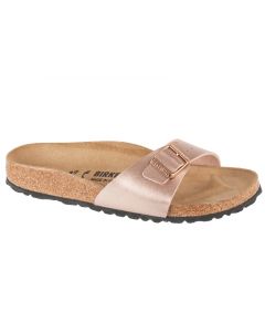 Birkenstock Madrid BF 1023927 damskie klapki, Złote 001
