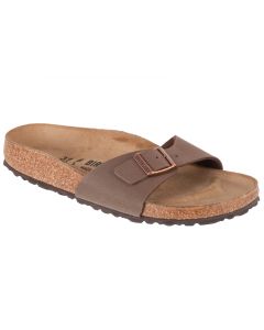 Birkenstock Madrid BFBC 0040093 damskie klapki, Brązowe 001