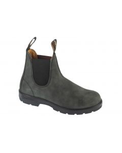 Blundstone Chelsea Boots 587-RUSTIC-BLACK unisex sztyblety, Czarne 001