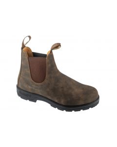Blundstone Elastic Sided Boot Lined 585-RUSTIC unisex sztyblety, Brązowe 001
