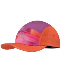 Buff 5 Panel Go Cap 128607202 damskie czapki z daszkiem, Różowe 001