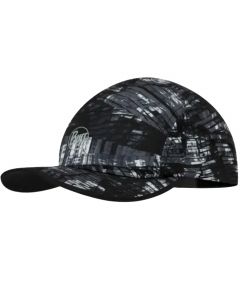 Buff 5 Panel Go Cap 128608999 unisex czapki z daszkiem, Czarne 001