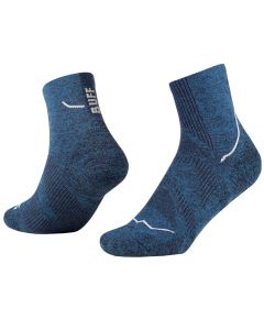 BUFF DryFlx Quarter Socks 137790707 unisex skarpetki, Granatowe 001
