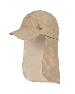 Buff Pack Sahara Cap 1253413023000 unisex czapki z daszkiem, Beżowe 001