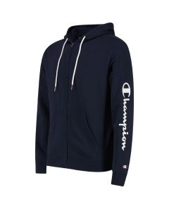 Champion Hooded Full Zip Sweatshirt 217144-BS501 męskie bluzy, Granatowe 001