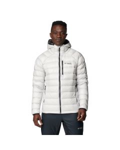 Columbia Arctic Crest Down Hooded Jacket 2088774043 męskie kurtki, Szare 001