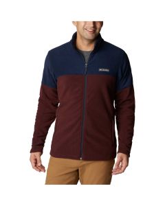 Columbia Basin Trail III Full Zip Fleece 1907753521 męskie polary, Bordowe 001