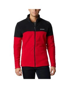 Columbia Basin Trail III Full Zip Fleece 1907753613 męskie polary, Czerwone 001