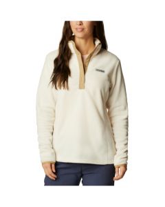 Columbia Benton Springs 1/2 Snap Pullover 1860991191 damskie polary, Beżowe 001