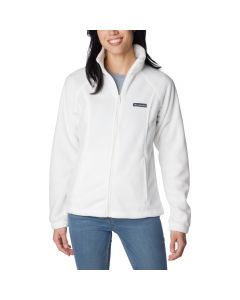 Columbia Benton Springs Full Zip Fleece 1372111125 damskie polary, Białe 001