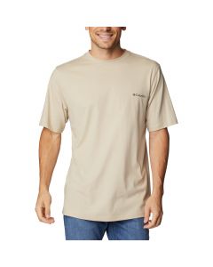 Columbia CSC Basic Logo SS Tee 1680053274 męskie t-shirty, Beżowe 001