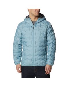 Columbia Delta Ridge Down Hooded Jacket 1875892460 męskie kurtki, Błękitne 001