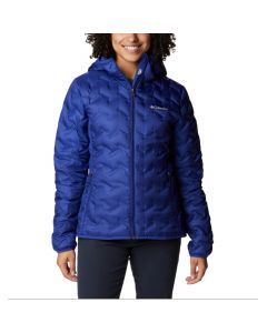 Columbia Delta Ridge Down Hooded Jacket 1875932432 damskie kurtki, Granatowe 001