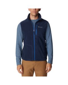 Columbia Fast Trek Fleece Vest 1460001464 męskie bezrękawniki, Granatowe 001