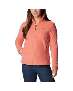 Columbia Fast Trek II Jacket 1465351852 damskie polary, Pomarańczowe 001