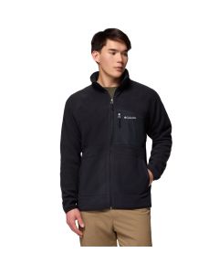 Columbia Fast Trek Overlay Full Zip Fleece 2135691010 męskie polary, Czarne 001