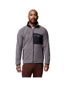 Columbia Fast Trek Overlay Full Zip Fleece 2135691023 męskie polary, Szare 001