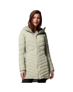 Columbia Joy Peak Hooded II Mid Jacket 2088641348 damskie kurtki, Beżowe 001