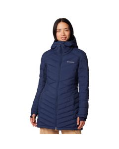 Columbia Joy Peak Hooded II Mid Jacket 2088641464 damskie kurtki, Granatowe 001