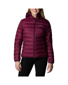 Columbia Lake 22 Down Hooded Jacket 1859682616 damskie kurtki, Różowe 001