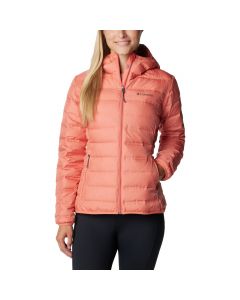 Columbia Lake 22 Down Hooded Jacket 1859682852 damskie kurtki, Pomarańczowe 001